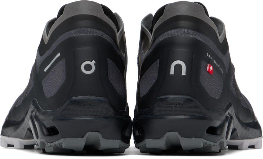 On Black  Gray Cloudventure Peak 3 Sneakers