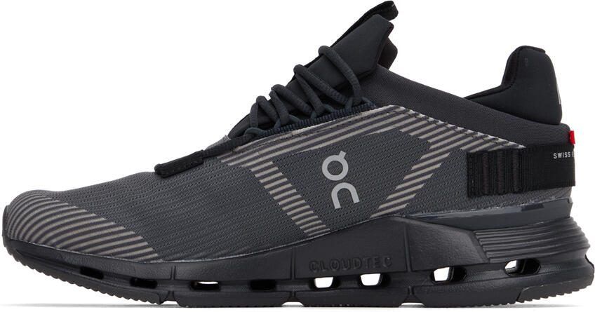 On Black Cloudnova Sneakers - Picture 3