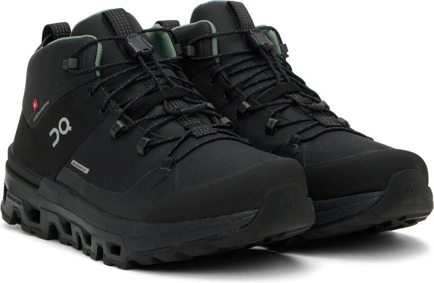 On Black Cloudtrax Sneakers - Picture 2