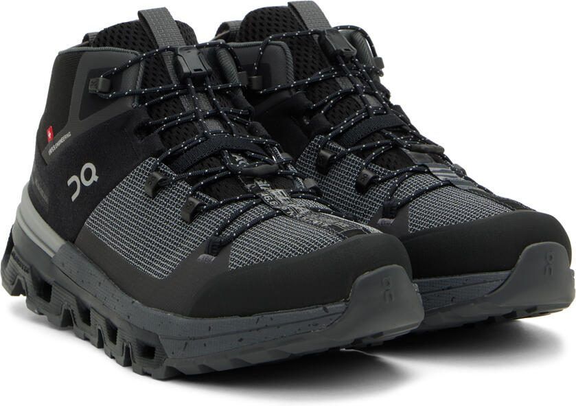 On Black Cloudtrax Sneakers - Picture 2