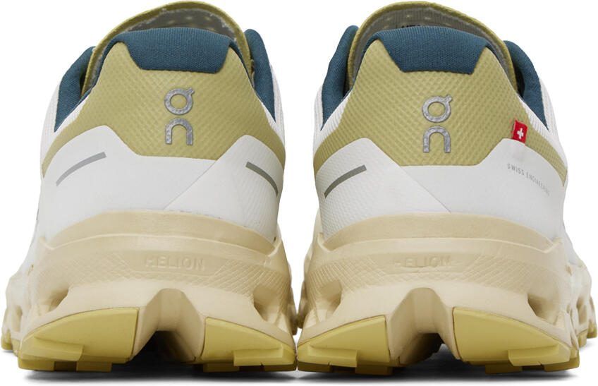 On Green  Off-White Cloudvista Sneakers