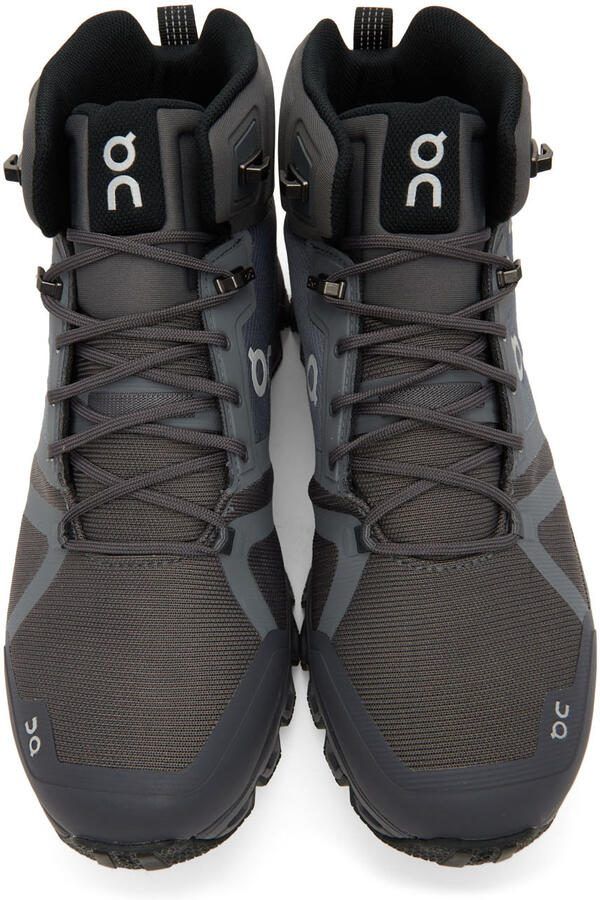 On Grey Waterproof Cloudrock Sneakers - Picture 2
