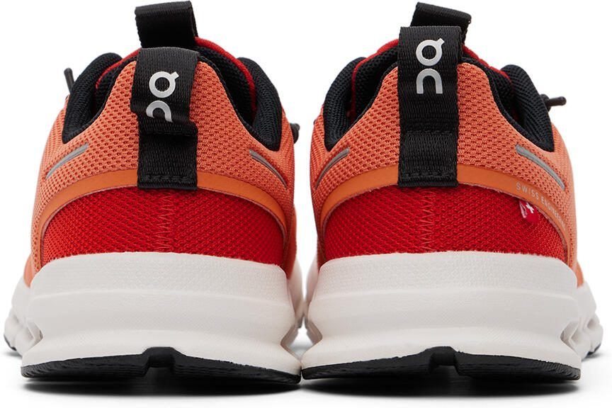 On Kids Orange Cloud Sky Big Kids Sneakers - Picture 4