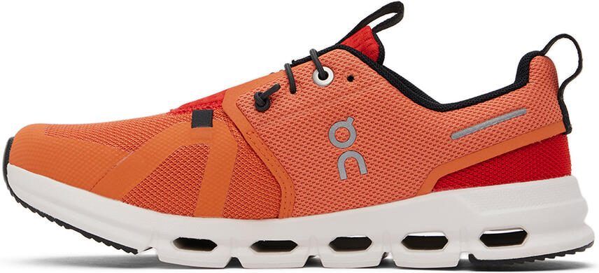 On Kids Orange Cloud Sky Big Kids Sneakers - Picture 3