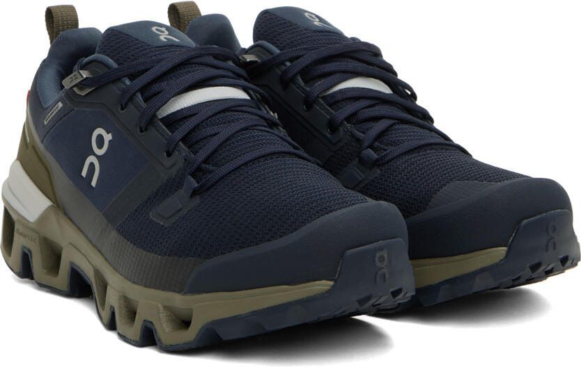 On Navy Cloudwander Waterproof Sneakers - Picture 2