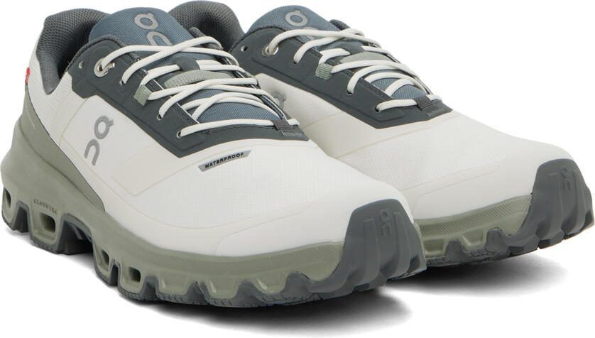 On Off-White  Gray Cloudventure Sneakers - Picture 2