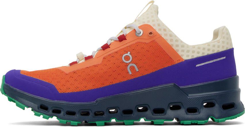On Orange  Navy Cloudultra Sneakers - Picture 3