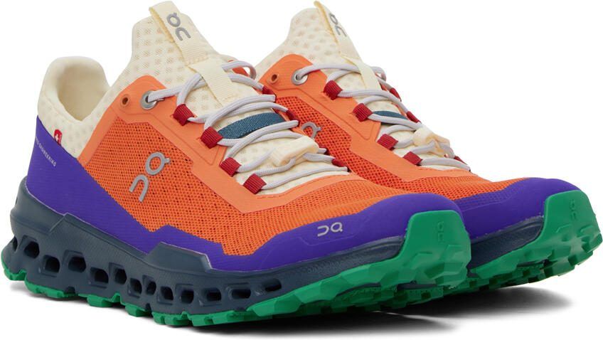 On Orange  Navy Cloudultra Sneakers - Picture 2