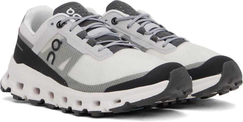 On White  Black Cloudvista Sneakers - Picture 2