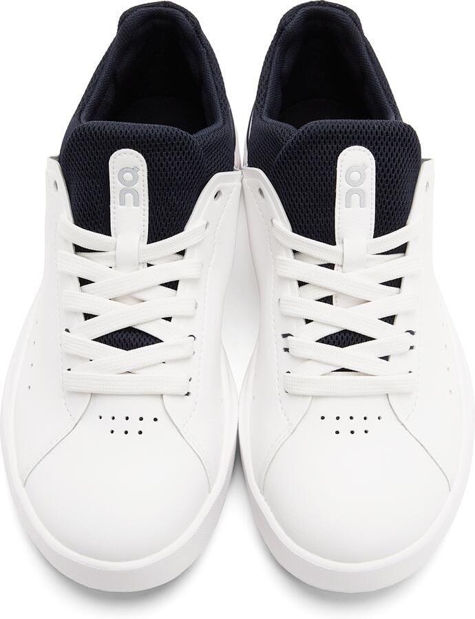 On White  Navy 'The Roger' Advantage Sneakers