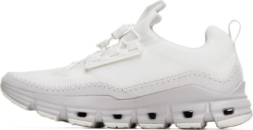 On White Cloudaway Sneakers - Picture 3