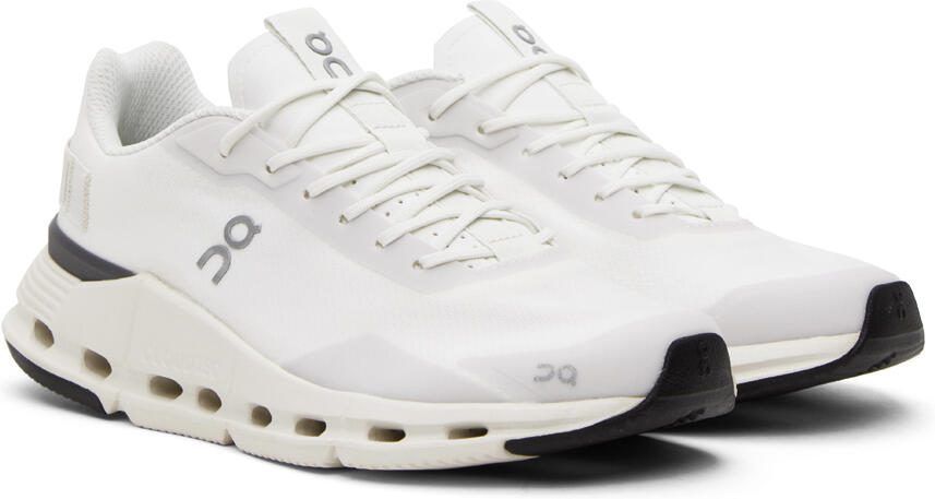 On White Cloudnova Form Sneakers - Picture 2