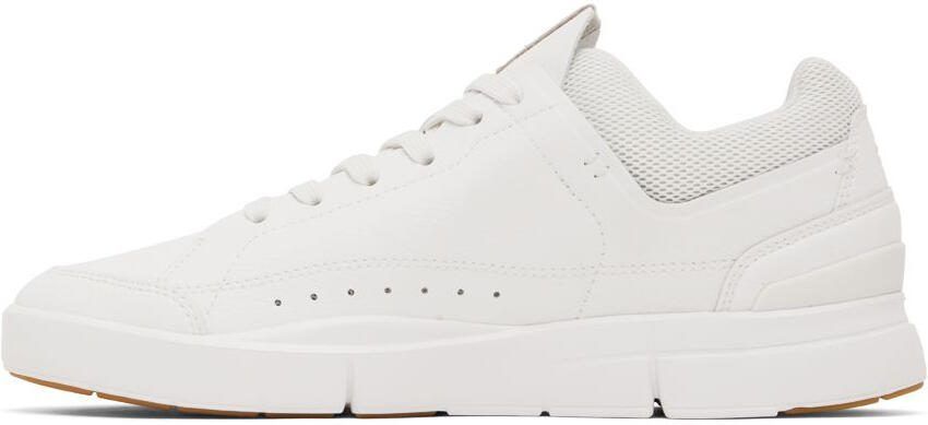 On White 'The Roger Centre Court' Sneakers - Picture 3