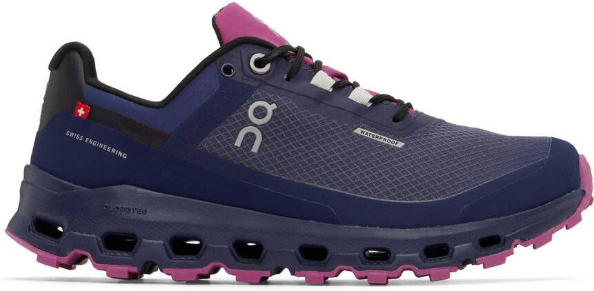 On Purple  Pink Cloudvista Sneakers - Picture 5