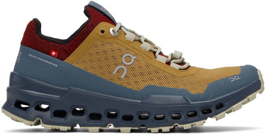 On Yellow  Blue Cloudultra Sneakers