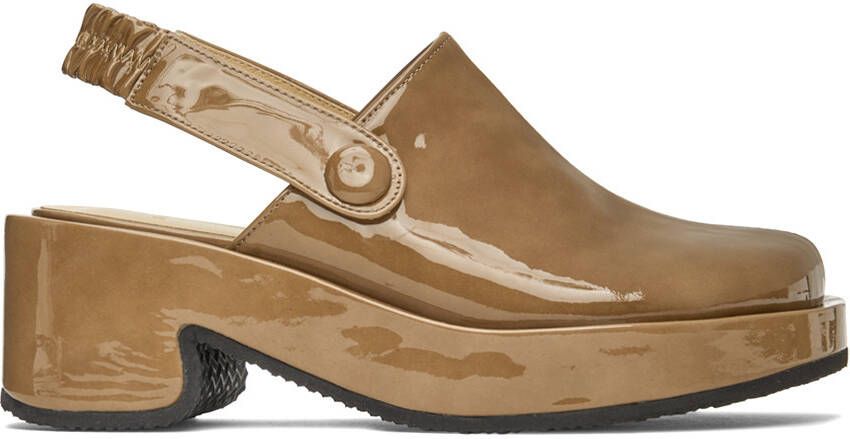 OSOI Brown Tobee Clogs - Picture 5