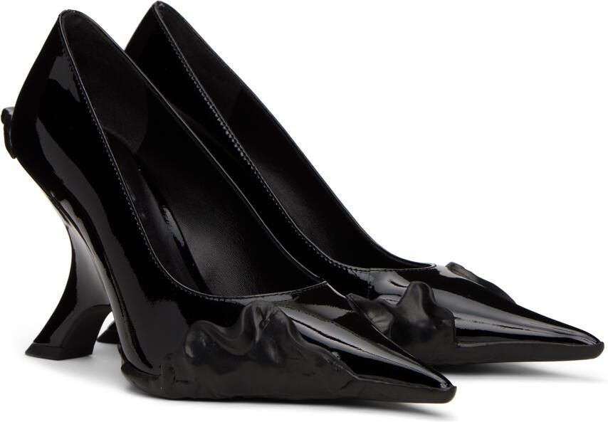 Ottolinger Black Graphic Heels - Picture 2