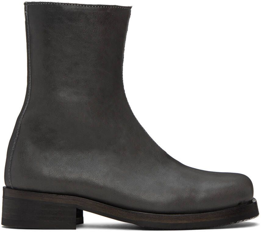 Our Legacy Gray Camion Boots - Picture 6