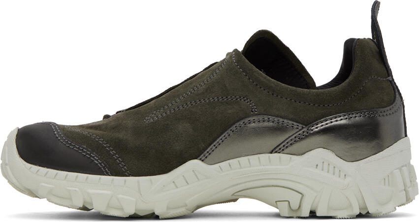 Our Legacy Gray  Silver Gabe Sneakers - Picture 4