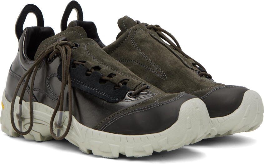 Our Legacy Gray  Silver Gabe Sneakers - Picture 2