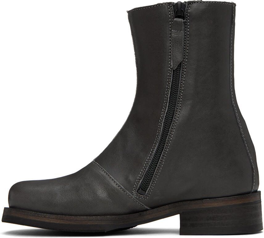 Our Legacy Gray Camion Boots - Picture 2