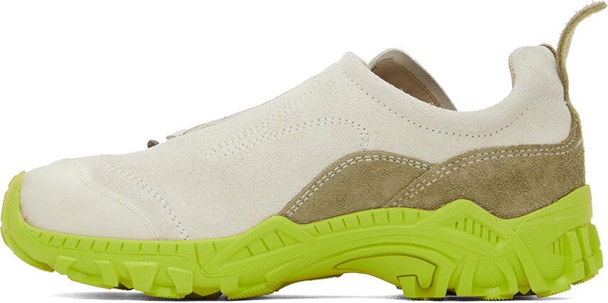 Our Legacy Off-White  Taupe Gabe Sneakers - Picture 3