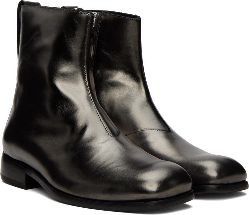 Our Legacy Silver Michaelis Boots - Picture 2