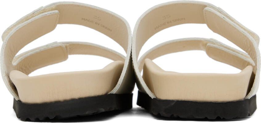Palm Angels Off-White Logo Sandals