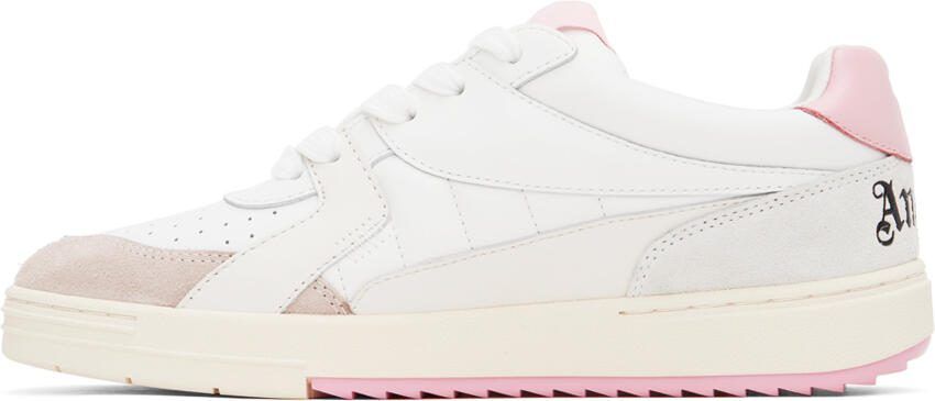Palm Angels White University Sneakers - Picture 3