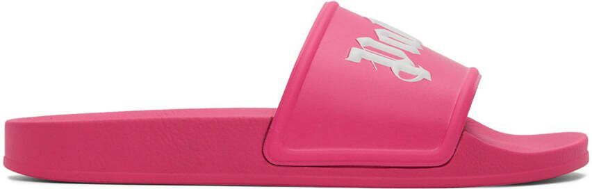 Palm Angels Pink Pool Slider Sandals