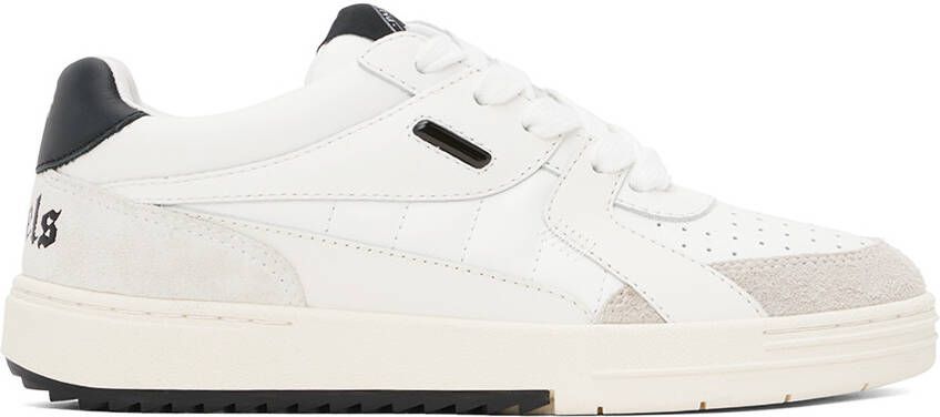 Palm Angels White University Sneakers - Picture 5