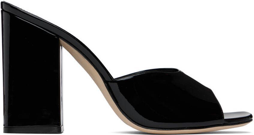 Paris Texas Black Anja Mules - Picture 4