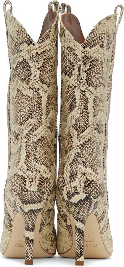 Paris Texas Beige  Brown Paloma Boots - Picture 3