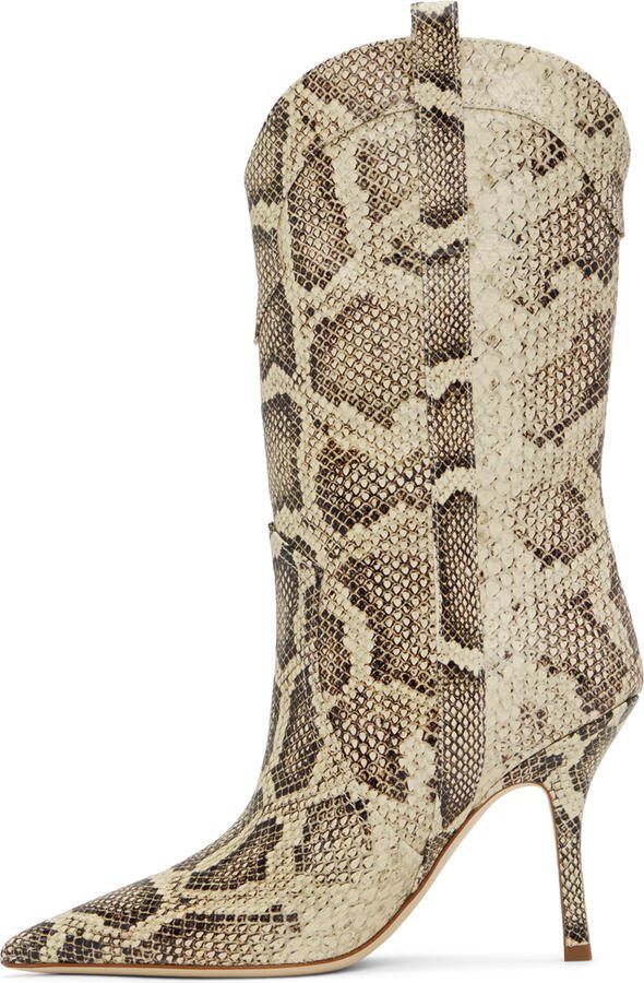 Paris Texas Beige  Brown Paloma Boots