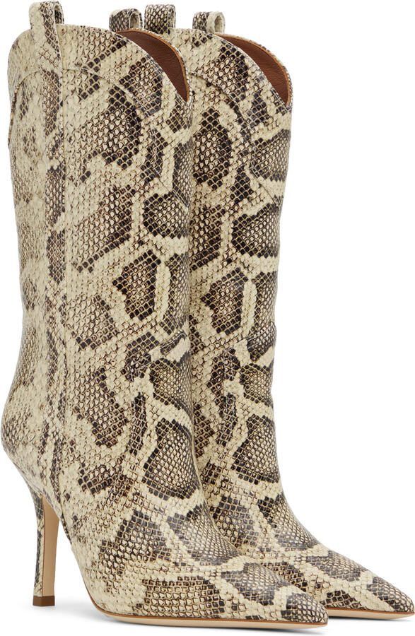 Paris Texas Beige  Brown Paloma Boots - Picture 2