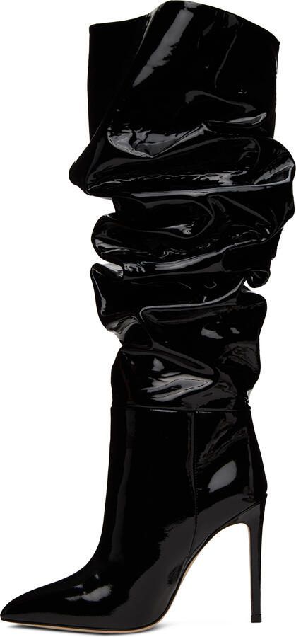 Paris Texas Black Slouchy Boots - Picture 2