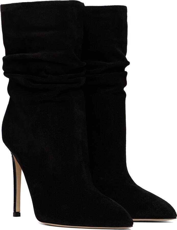Paris Texas Black Slouchy Boots