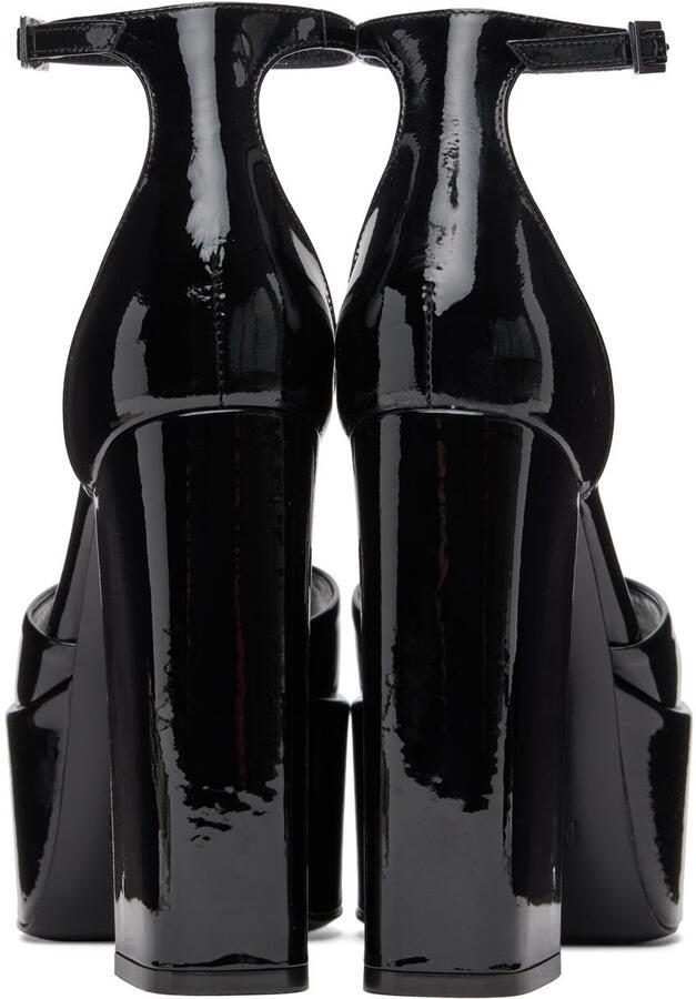 Paris Texas Black Tatiana Platform Heels - Picture 3