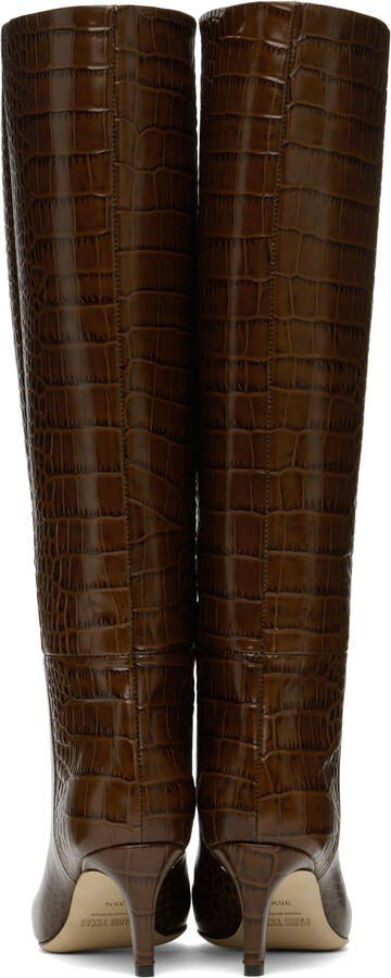 Paris Texas Black Stiletto 60 Boots - Picture 4