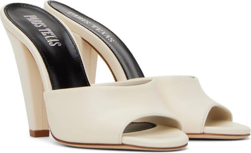 Paris Texas Off-White Olivia Mules - Picture 2