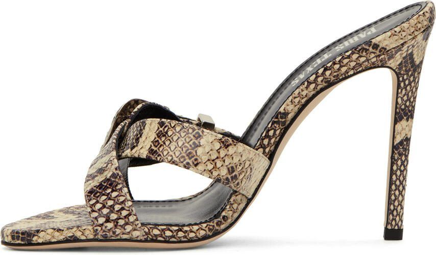 Paris Texas SSENSE Exclusive Off-White Regina Mules - Picture 3