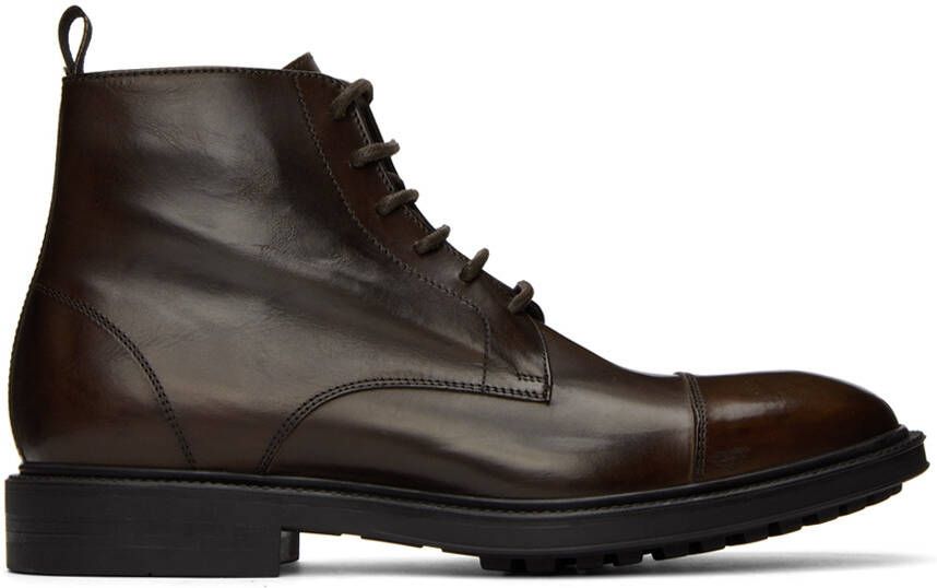Paul Smith Brown Cubitt Boots