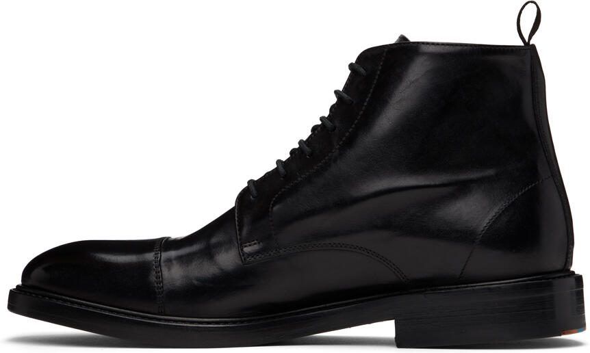 Paul Smith Black Jarman Boots - Picture 3