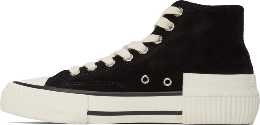 Paul Smith Black Kelvin High-Top Sneakers - Picture 4