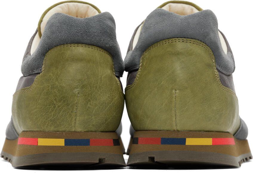 Paul Smith Gray  Khaki Jeco Sneakers
