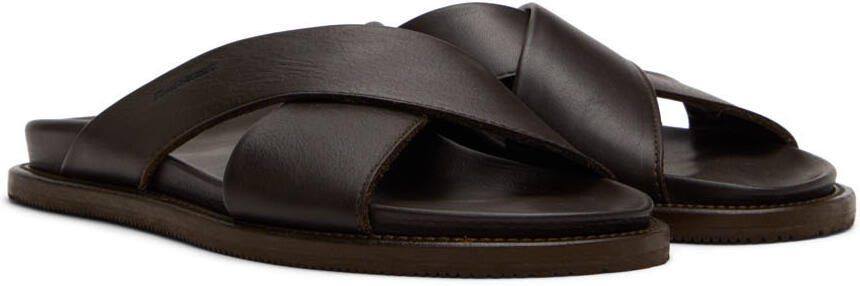 Paul Stuart Brown Punta Sandals - Picture 3