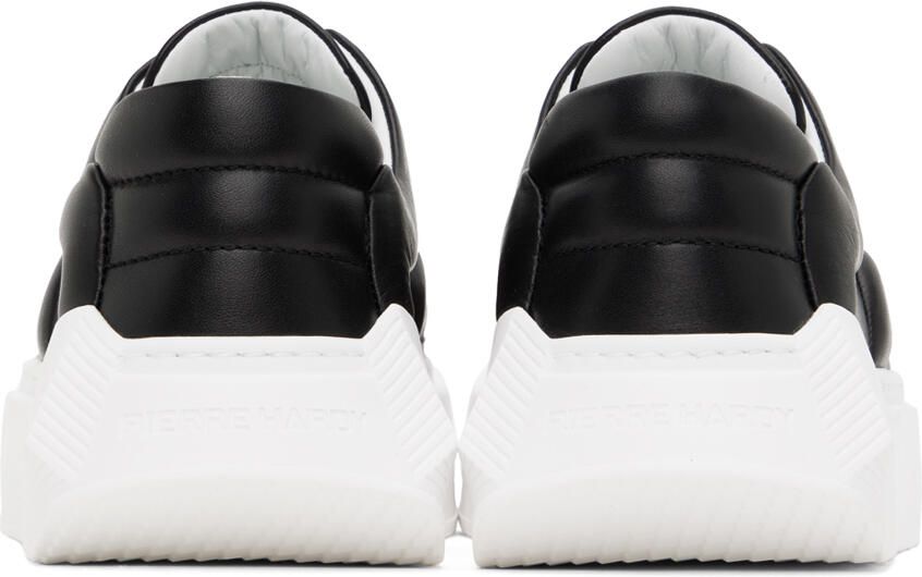 Pierre Hardy Black Skate Cubix Leather Sneakers