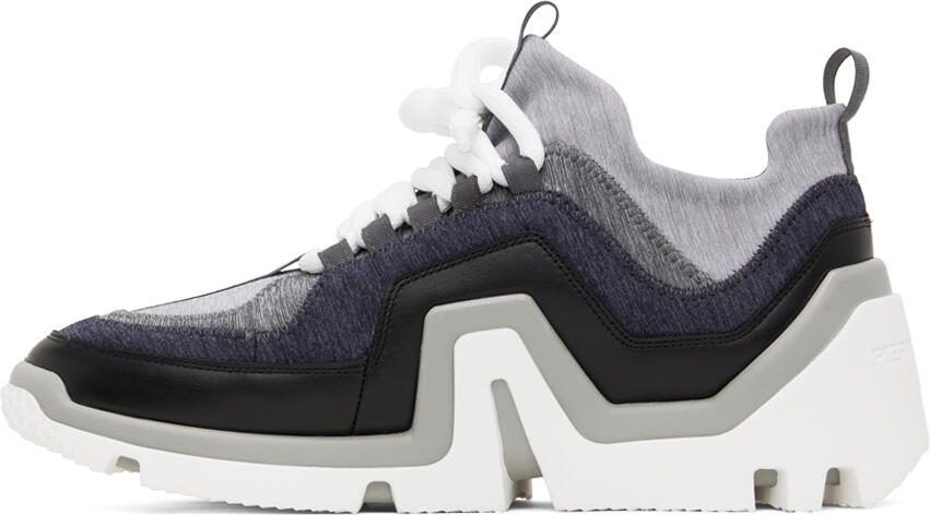 Pierre Hardy Gray Vibe Sneakers - Picture 3