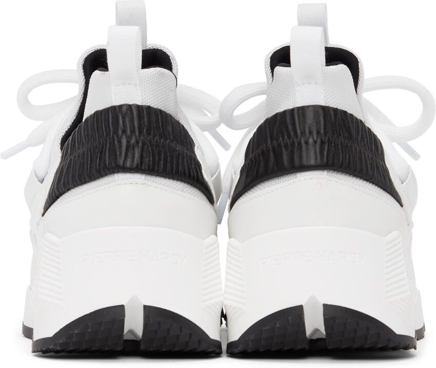 Pierre Hardy White Trek Comet Sneakers