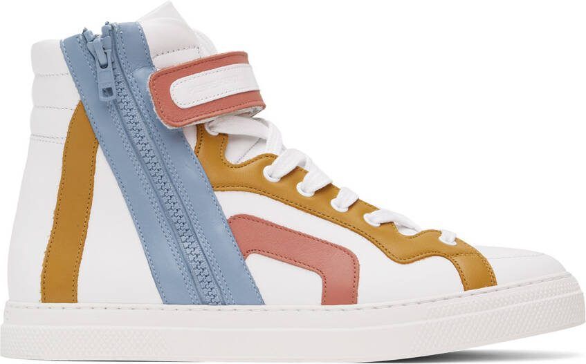 Pierre Hardy White  Multicolor 112 Sneakers